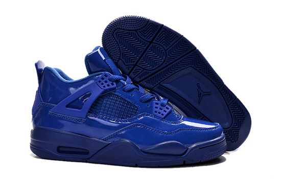 Air Jordan 4 Mirror Men Shoes Blue