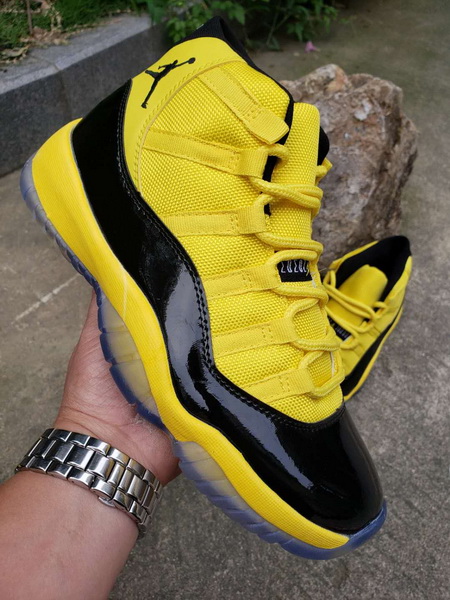 Air Jordan 11 Retro GS Bumblebee Men Basketball Shoes