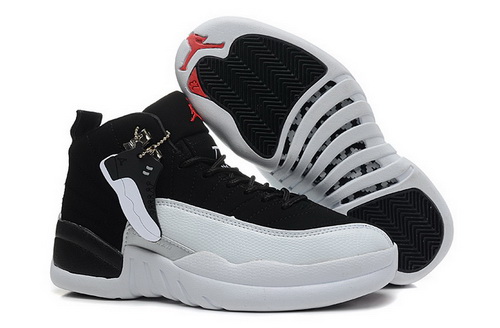 Air Jordan 12 Shoes 2014 Womens Black White