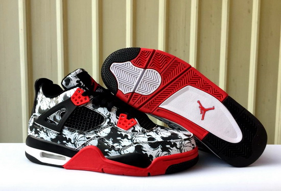 Air Jordan 4 Retro Tuya Men Shoes