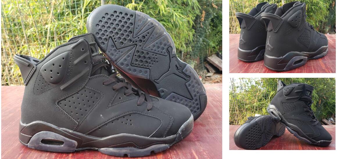 Air Jordan 6 Black Warrior Men Shoes