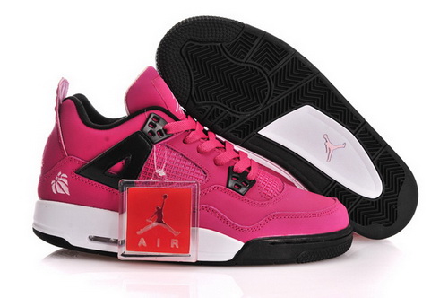 Air Jordan 4 IV Shoes 2013 Womens Pink White Pink