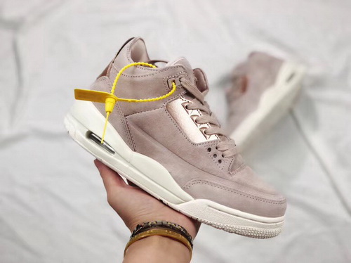 Air Jordan 3 Retro Gold Rose Women Shoes