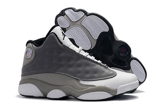 Air Jordan 13 Retro Men Shoes Grey White