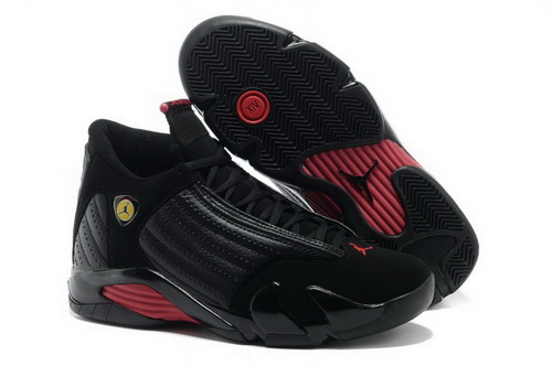 Air Jordan 14 XIV Shoes 2013 Mens Black Red