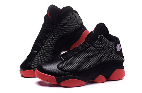 2016 Air Jordan 13 Retro Men Shoes Black Red