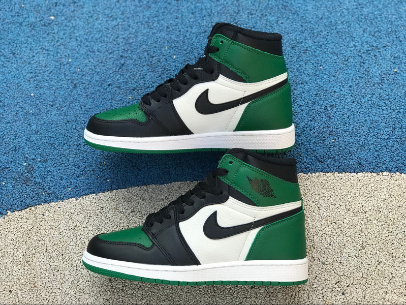 Air Jordan 1 Pine Green Women Shoes