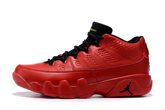 Air Jordan 9 Classic Low Men Shoes Red