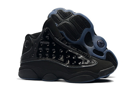 Air Jordan 13 Retro Men Shoes All Black