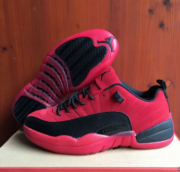 Air Jordan 12 Men Shoes New Red