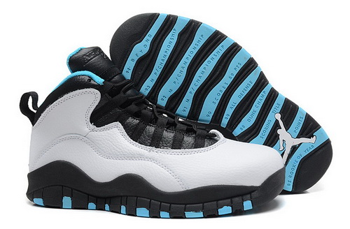 Air Jordan 10 Shoes 2014 Mens White Black Jade