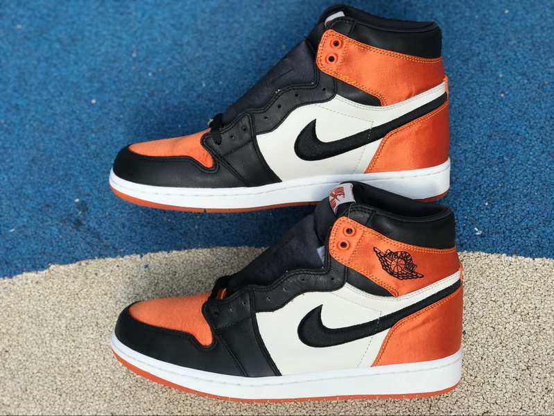 Air Jordan 1 Satin Backboard Women Shoes