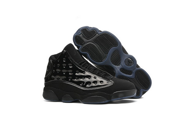 Air Jordan 13 Retro Super black mirror Men Shoes