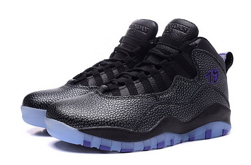 Jordan 10 Retro Men Shoes Black Mirror