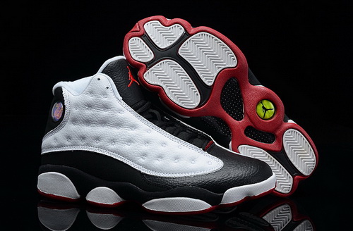 Air Jordan 13 Shoes 2013 Mens Supper AAA White Black Red