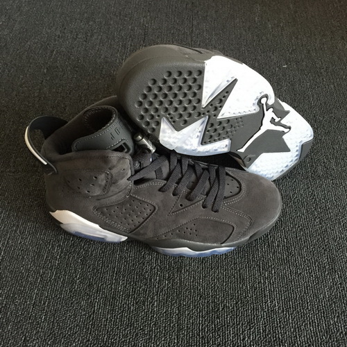 Men Air Jordan 6 2018 New Retro Shoes Carbon Grey