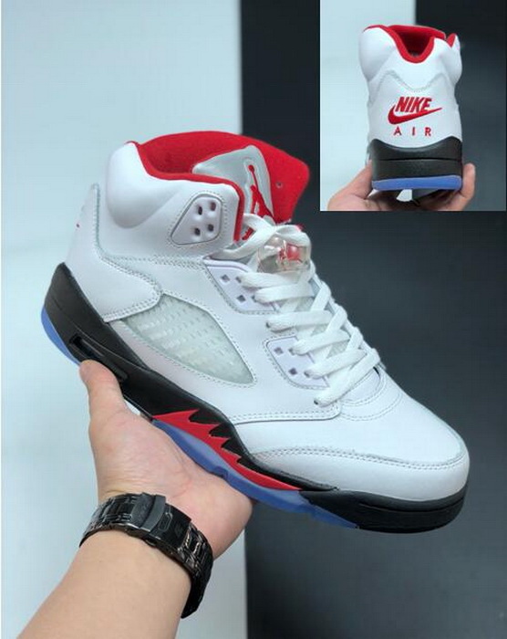 Air Jordan 5 Retro Fire Red Men Shoes