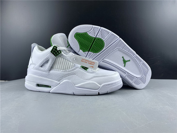 Nike Air Jordan 4 Retro Pure Money Green Men Shoes