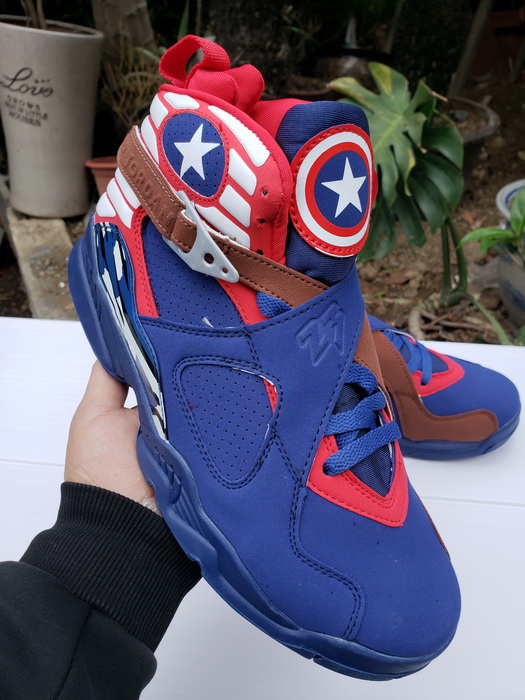 Nike Air Jordan 8 Retro American Capital Men Shoes