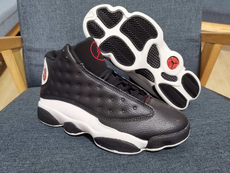 Air Jordan 13 Retro Black White Panda Men Basketball Shoes