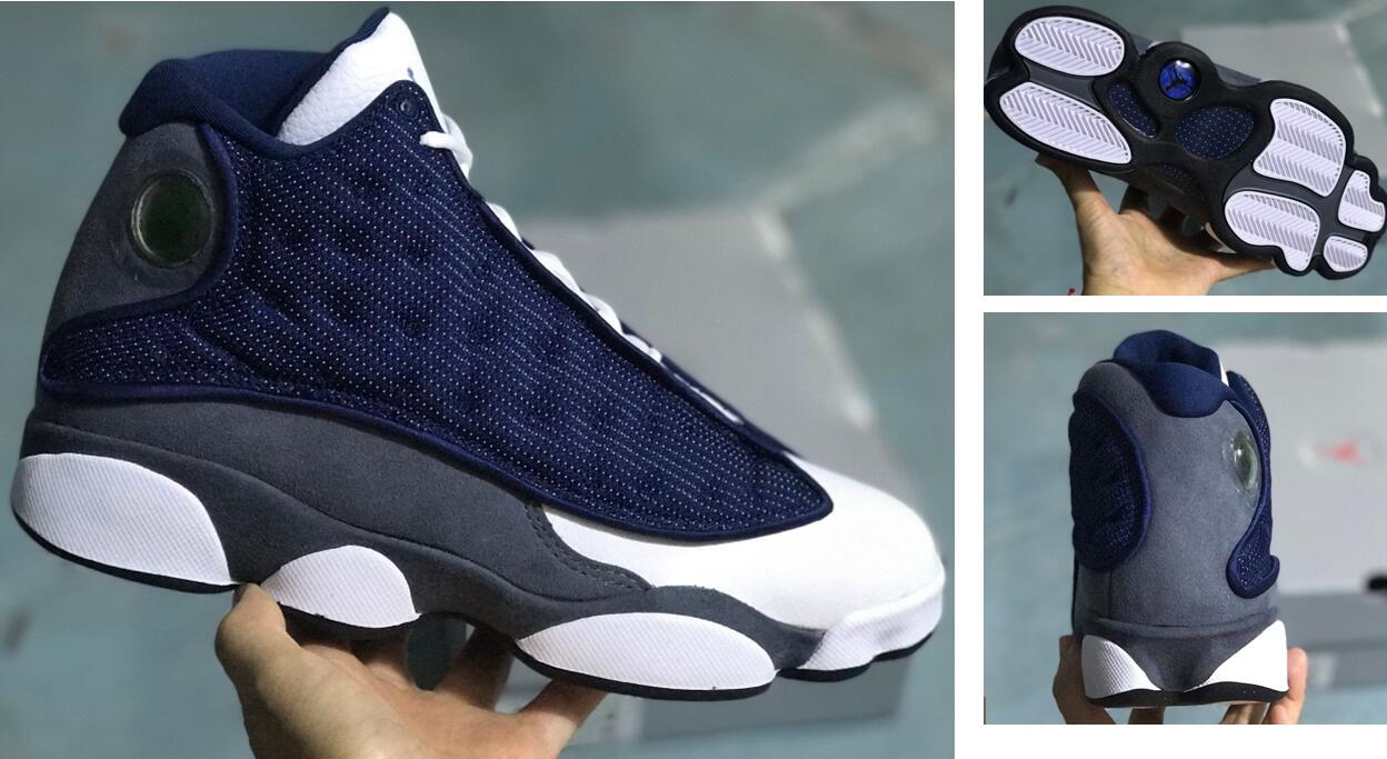 Air Jordan 13 Retro Men Shoes Navy 2020