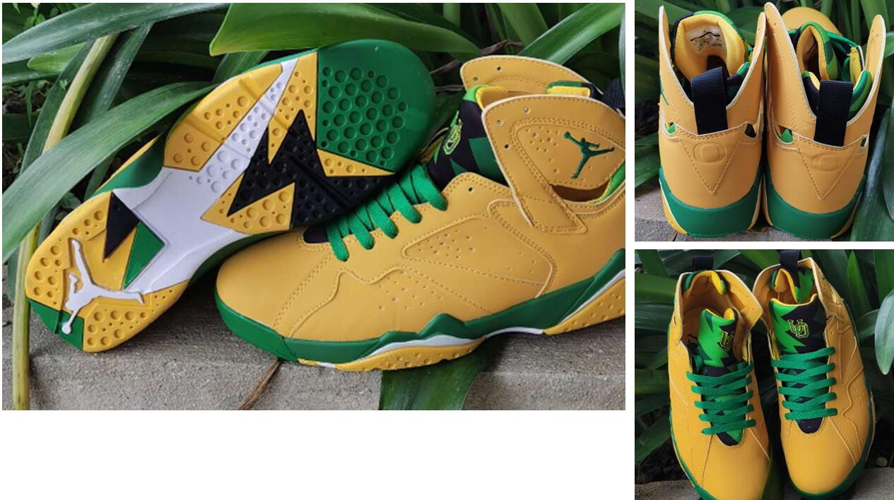 Air Jordan 7 Retro Men Shoes Wheat