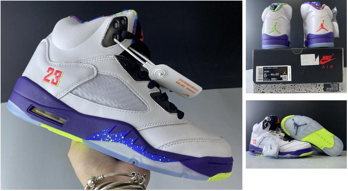 Air Jordan 5 Men Shoes Retro OG Alternate Bel-Air