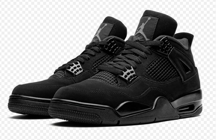 Air Jordan 4 Retro Black Cat 2020 Women Shoes