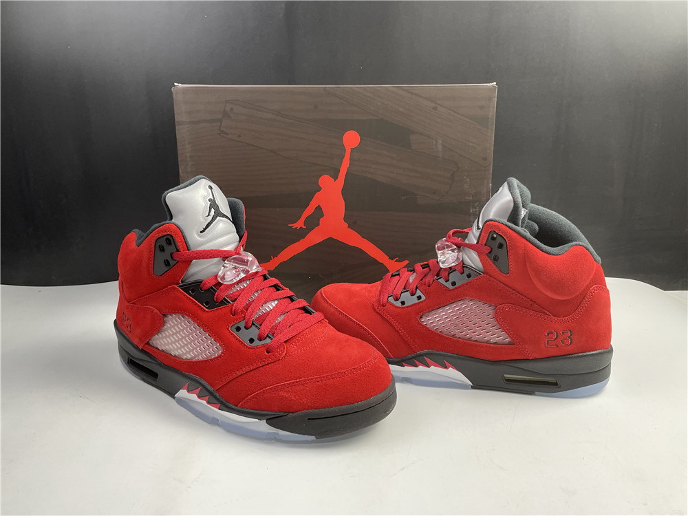 Men Jordan 5 2021 Raging Bull Shoes