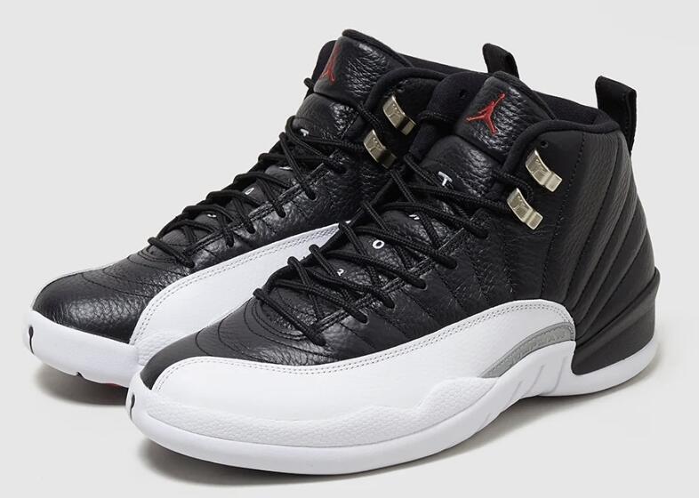 Air Jordan 12 2022 New Retro Black White Shoes