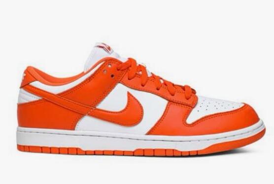 Women Dunk Low Cut Orange Paisley Shoes 6411