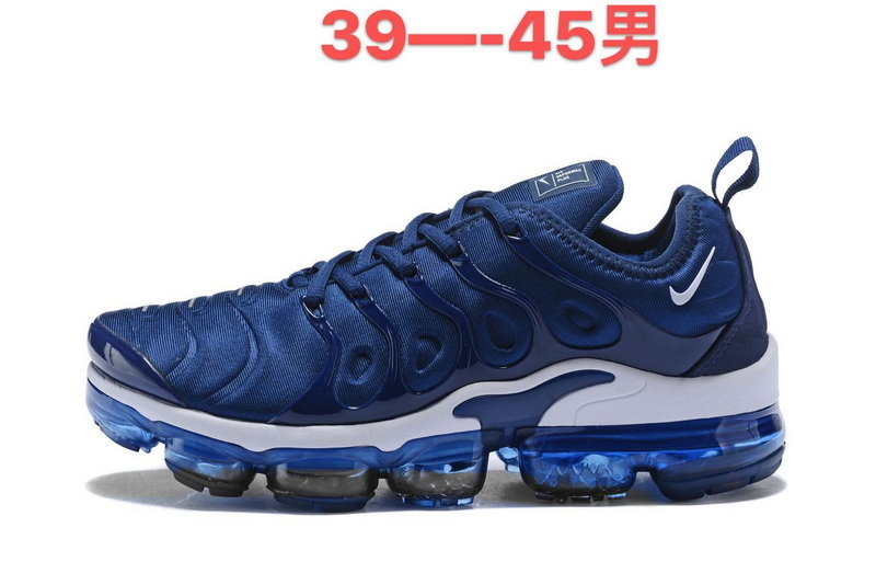 Men Nike Vapor Max Plus TN Royal Blue White Shoes