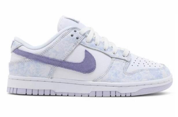 Women Nike Dunk Low OG Purple White Shoes