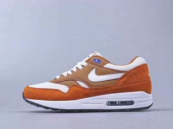 Men Nike Air Max87 brown white shoes