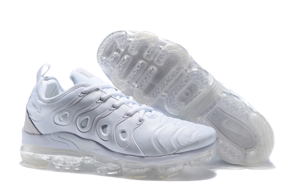 Nike Air Vapormax TN 2018 Plus TN Running Shoes Men White All