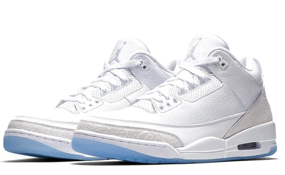 Air Jordan 3 Retro Pure White 2018 Shoes 23C 510