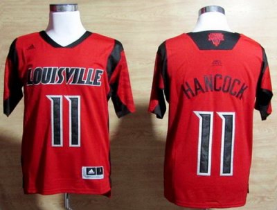 Louisville Cardinals 11 Luke Hancock Red College NCAA Jerseys