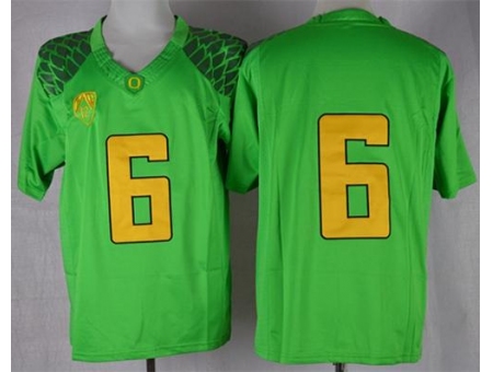 Oregon Ducks #6 Charles Nelson Green Limited Stitched NCAA Jersey