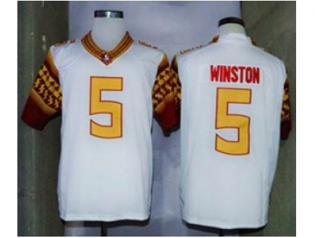 NCAA Florida State Seminoles #5 Winston white[new]