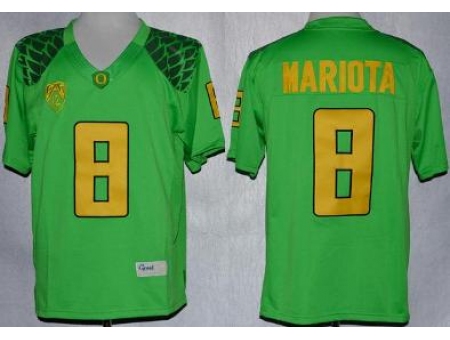 Oregon Duck 8 Marcus Mariota Green Limited NCAA Jerseys