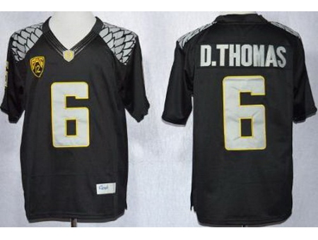 Oregon Duck 6 De'Anthony Thomas Black Limited NCAA Jerseys