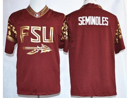 Florida State Seminoles (FSU) Blank Red Pride Fashion Stitched NCAA Jersey