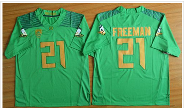 Oregon Ducks #21 Royce Freeman Green Limited Stitched NCAA Jersey