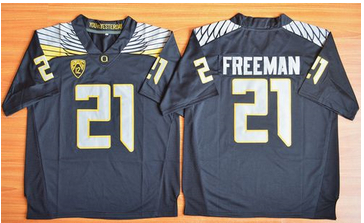 Oregon Ducks #21 Royce Freeman Black Limited Stitched NCAA Jersey