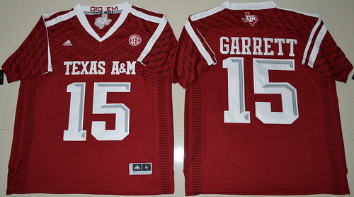 Texas A 26M Aggies 15 Myles Garrett Red College Football Jersey