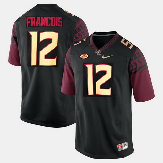 Florida State Seminoles Deondre Francois College Football Black Jersey