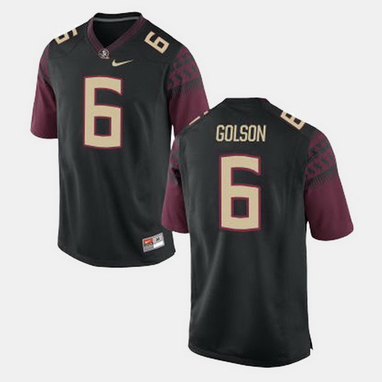 Florida State Seminoles Everett Golson College Football Black Jersey