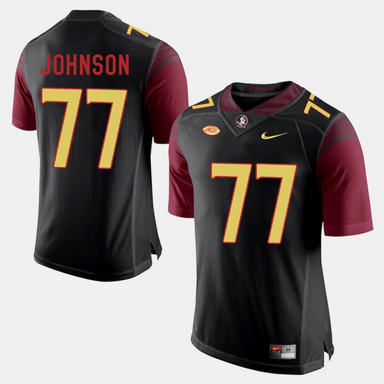 Florida State Seminoles Roderick Johnson College Football Black Jersey