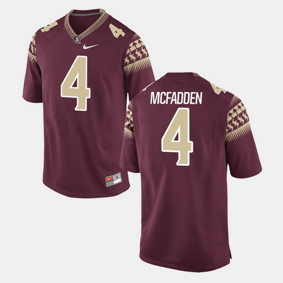 Florida State Seminoles Tarvarus Mcfadden Alumni Football Game Garnet Jersey