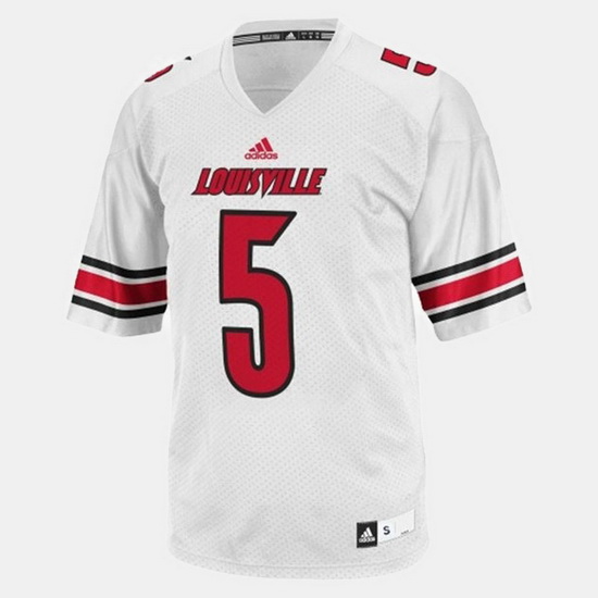 Louisville Cardinals Teddy Bridgewater College Football White Jersey